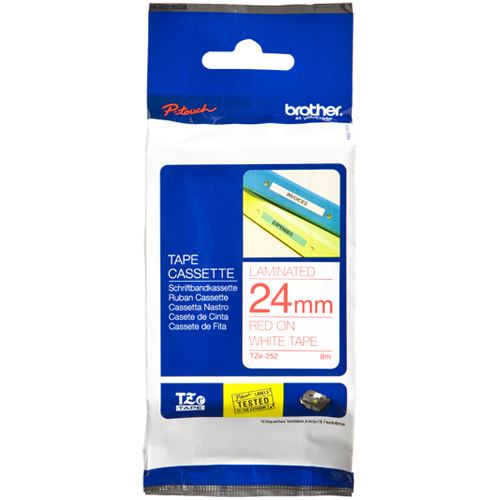 brother TZe-Tape TZe-252 Schriftbandkassette,Bandbreite:24mm