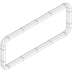 Bosch Dichtung Gas-Luft-Kanal, 87377014510 87377014510
