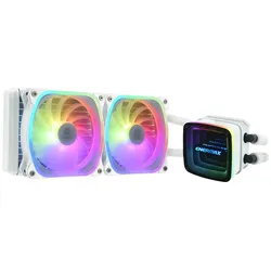 Enermax ELC-AQFA240-SQA-W Computerkühlsystem Prozessor Flüssigkeitskühlung 12 cm Weiß 1 Stück(e)