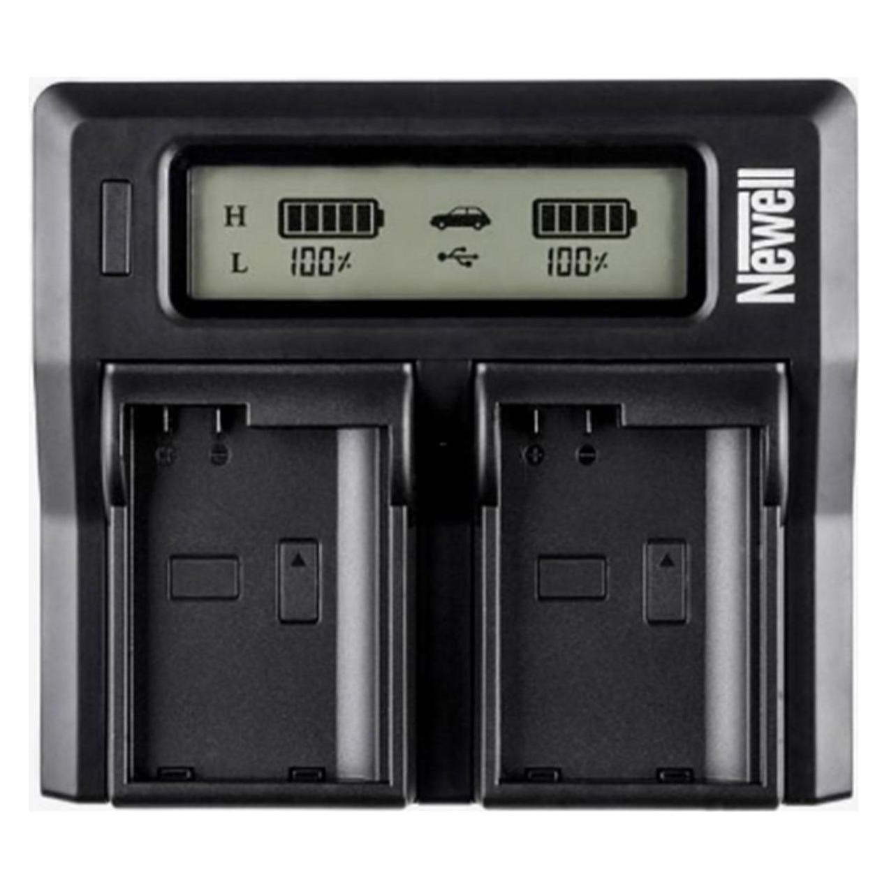 Newell DC-LCD für LP-E6 C (Kamera Akku Ladegerät) (NL0348)
