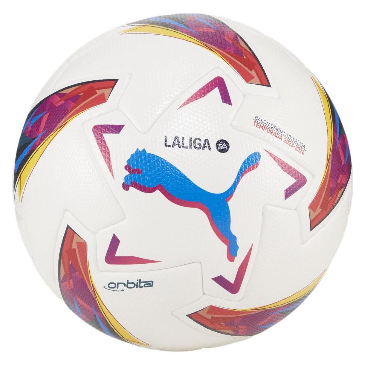 Puma Fussball Orbita LaLiga 1 FIFA Qualität weiss-rot-blau 84106 01 (5) (140823_5)
