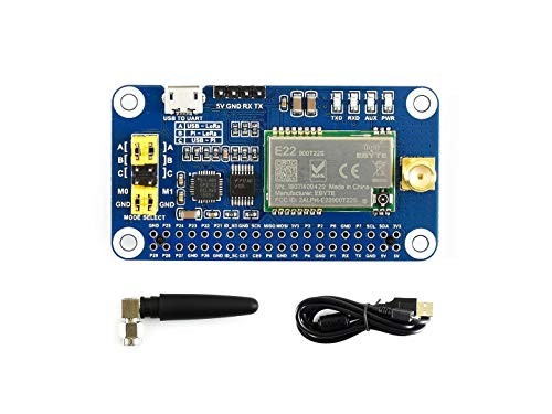 Waveshare SX1262 LoRa HAT voor Raspberry Pi, 868MHz, Spread Spectrum Modulatie, ondersteunt Meshtastic Projecten