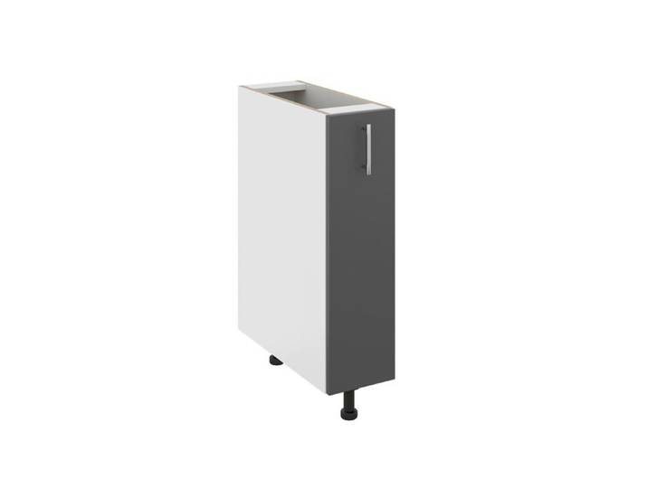 Meuble jolly haaus Karo Anthracite/Blanc 20 x 50 x 80 cm