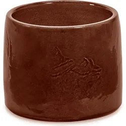 Vaso Blumentopf-Übertopf 15 cm, braun