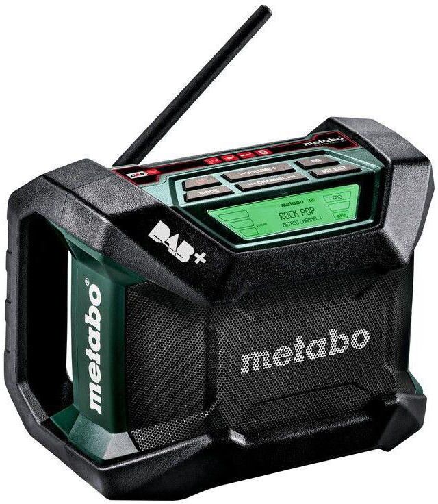 Baustellenradio METABO "Metabo Baustellenradio R 43435 DAB+", schwarz, Radios, Baustellenradio schwarz Einheitsgröße