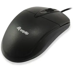 Equip kabelgebundene Maus - USB 2.0 - Schwarz