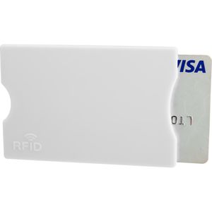 Böttcher-AG Kreditkartenhülle weiß, RFID- & NFC Schutz, 90 x 60 mm, Kunststoff