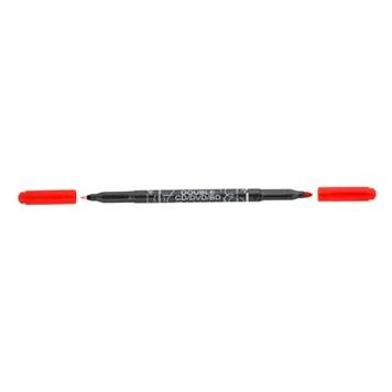 Centropen Marker 3616, rot, 10stk, 0,6/2,5mm, Alkoholfbasis, CD/DVD-Marker, Preis pro Stück (10x) (61119062)