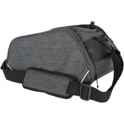 Gepäckträgertasche Norco Drayton Topklip tweed grau, 34x20x16cm,7/10ltr, Topkllip