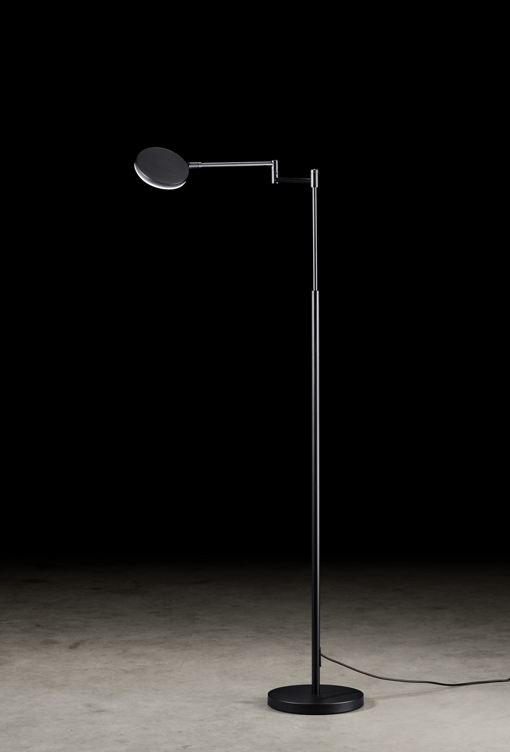 Holtkötter LED-Leseleuchte PLANO B schwarz 9656-1-55 4251322750906