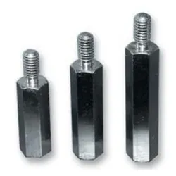 Abstandshülse Metall mit Gewinde (Innen/Außen) M2,5 - Länge: 8 mm