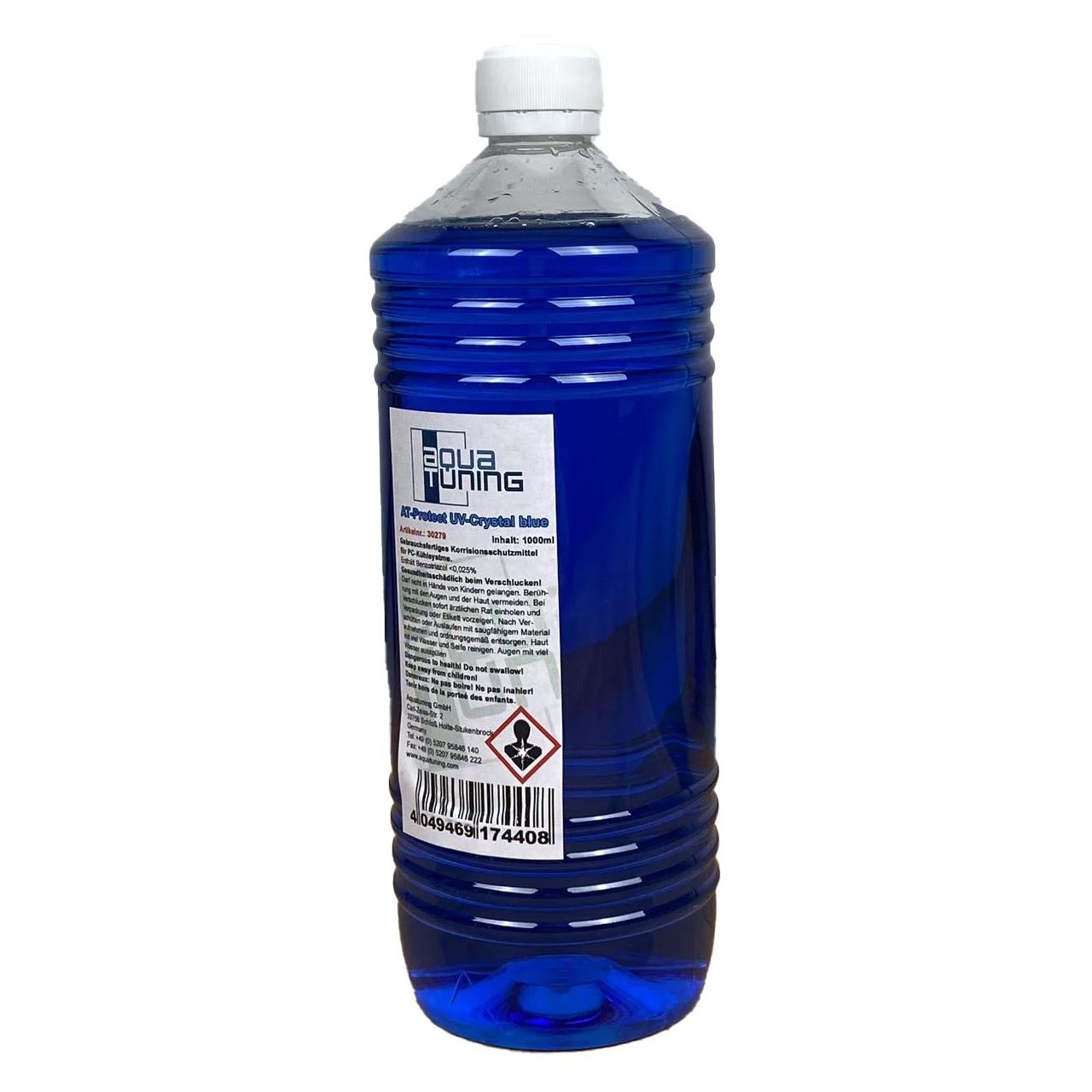 1L Aquatuning AT-Protect-UV Crystal Blue Farbzusatz blau