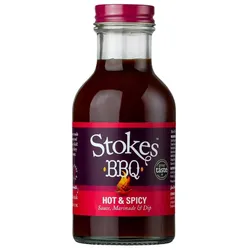 Stokes BBQ Sauce Hot & Spicy - 267 ml