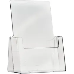 Prospekthalter, Polystyrol, Taymar 1 x Hochformat | A5, PS, transparent