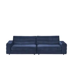 Big Sofa  Scarlatti , blau , Maße (cm): B: 296 H: 83 T: 125.0