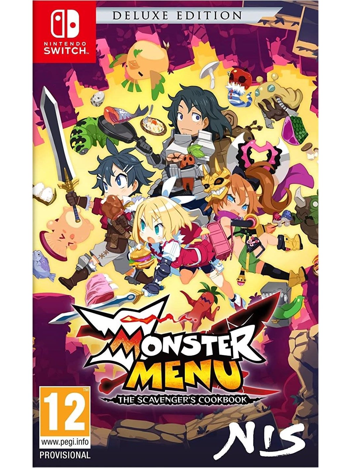 Monster Menu: The Scavenger's Cookbook (Deluxe Edition) - Nintendo Switch - RPG - PEGI 12