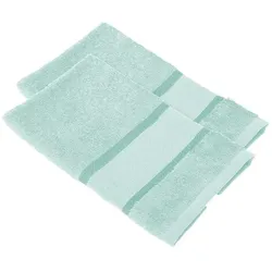 buttinette Gästetücher 2er-Pack, taubenblau