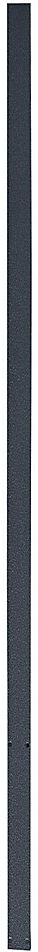 kaiserkraft Lochwand-Abschluss, LxB 1420 x 32 mm, für Lochwandplatte