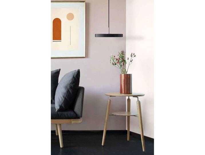 Asteria Suspension Mini Pearl White/Steel Top - UMAGE - Salon / séjour - Métal