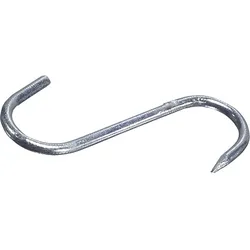 S-Haken,1 Spitze,galv. verzinkt, 5,2x140 VPE 20 Stück