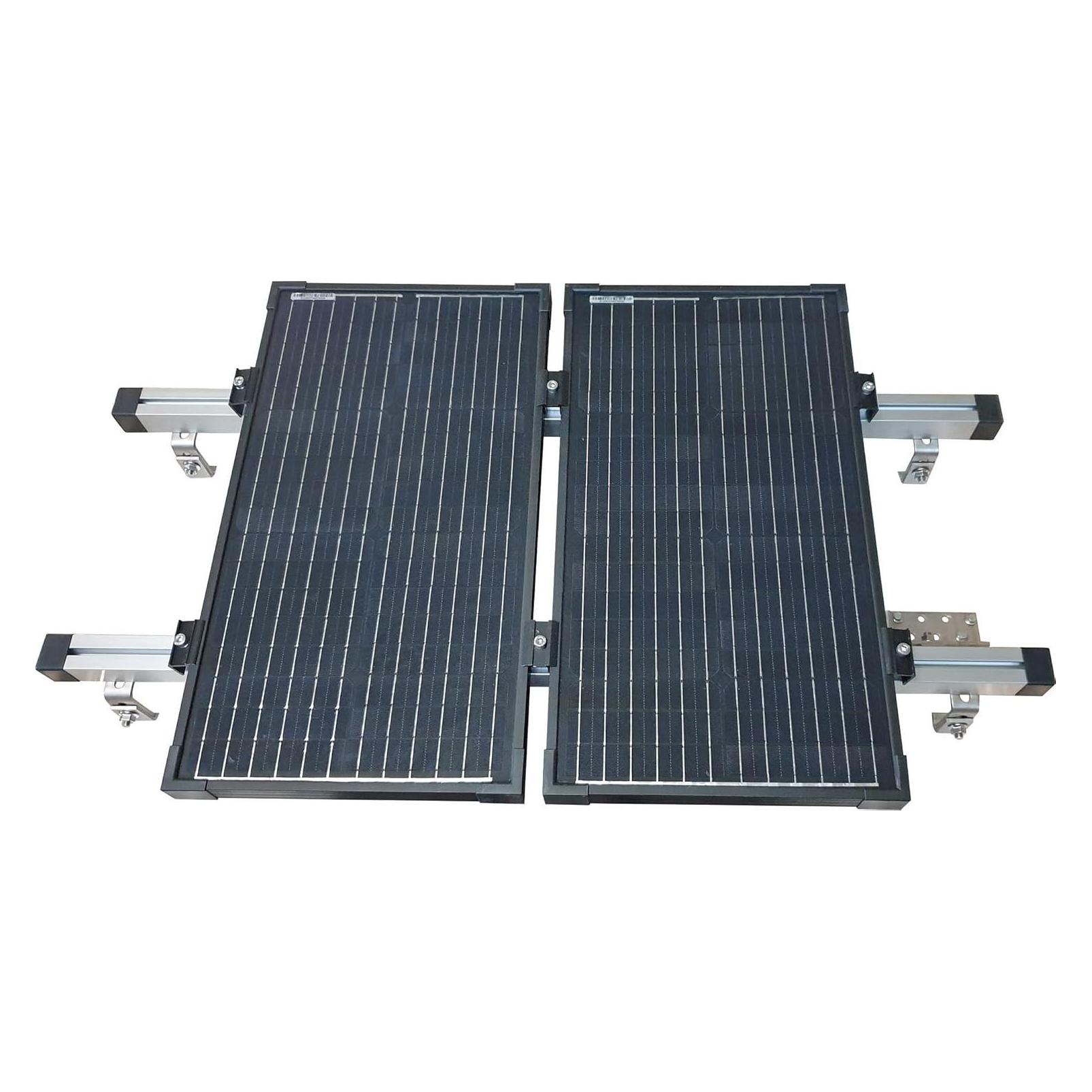 Schwaiger Solarmodul-Montageset für Dachziegel 2 Module (Solaranlage Montagematerial) (SOZM2250)