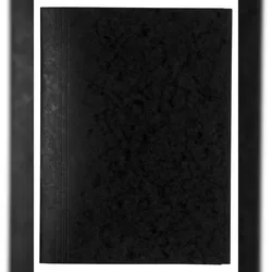 Exacompta 56401E 25x Aktenmappen mit 3 Klappen aus Colorspan-Karton 400g, für Format DIN A4 - Schwarz