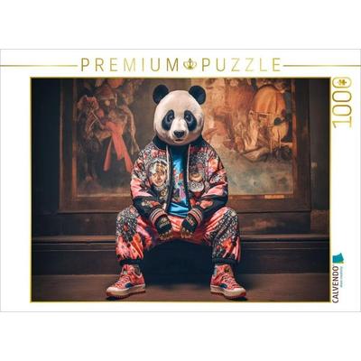 CALVENDO Puzzle DJ Panda | 1000 Teile Lege-Größe 64x48cm Foto-Puzzle für glückliche Stunden