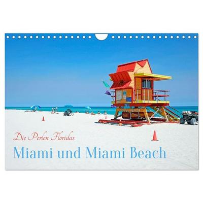 Miami und Miami Beach (Wandkalender 2026 DIN A4 quer), CALVENDO Monatskalender