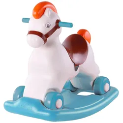 Polesie Cavallino Safari Schaukelpferd und Reitwagen