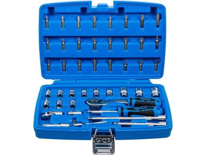 BGS 2144 Coffret de douilles 6\,3 mm (1/4\ ) 46 pièces