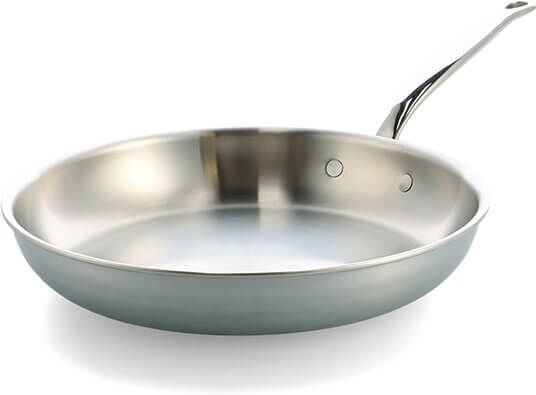 Greenpan Premiere Uncoated Stainless Steel 30cm Frypan