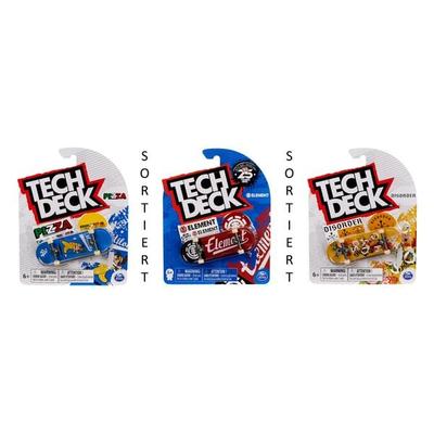 Tech Deck Fingerboard - 1 authentisches Finger-Skateboard mit original Skate-Grafiken