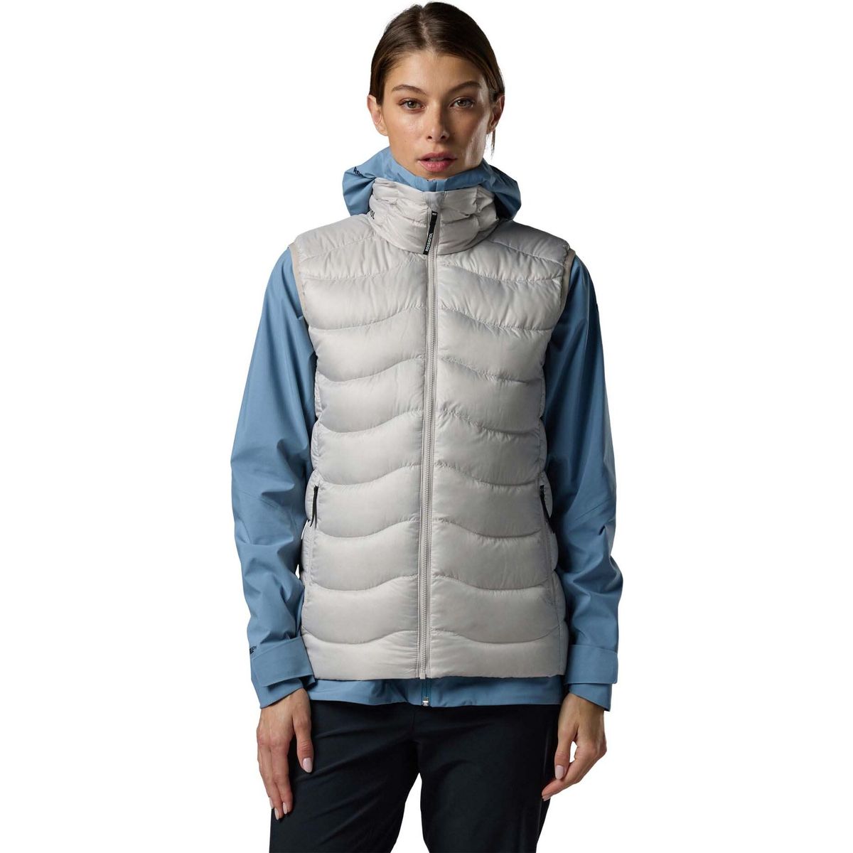 Rossignol W Verok Down Vest silver cloud (A43) L RLPWJ14 A4300L