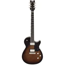 Gretsch Electromatic Premier Jet EB Robusto Burst - E-Gitarre