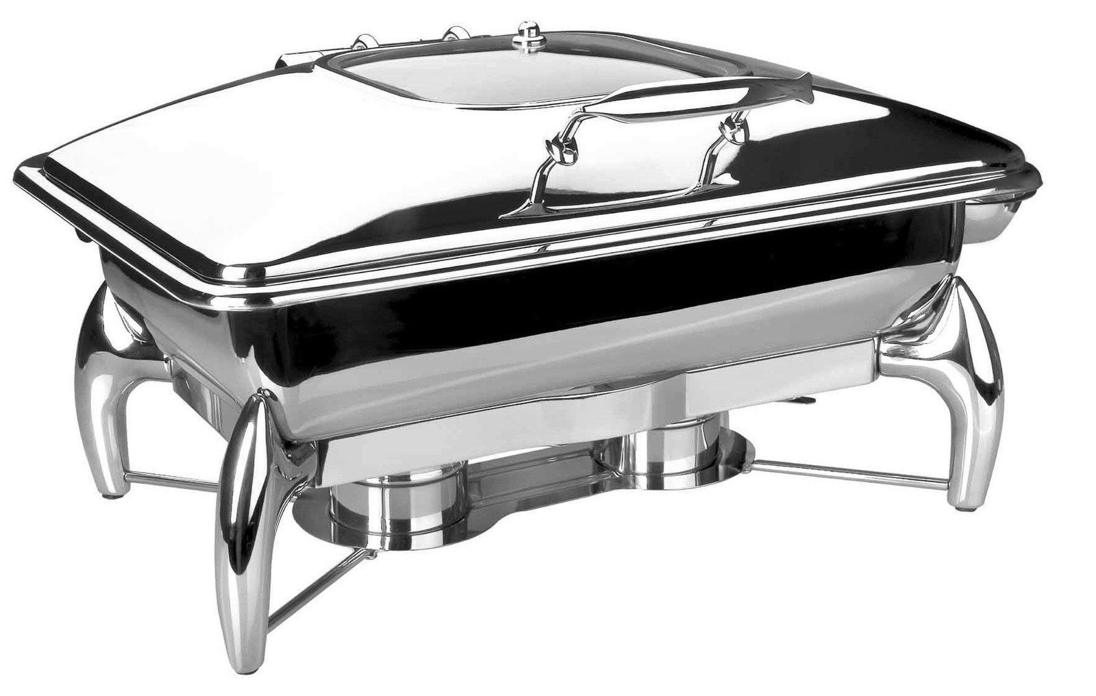 Dripio Chafing Dish Luxe GN 1/1, 9 liter, 50 watt, zilver