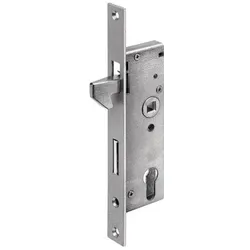 Amf Rohrrahmen-Schiebetorschloss 8331 PZW 40mm