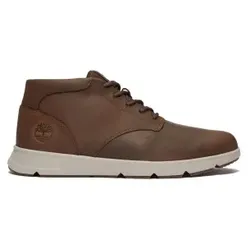 Timberland für Herren. TB0A6C7TW011 Parker Street Turnschuhe braun (44), Leder, Wohnung, Schnürsenkel, Lässig