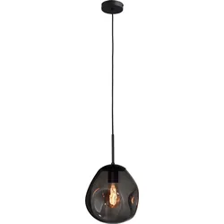 masterlight Pendelleuchte Lava Glas Grau Rauch