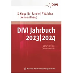 DIVI Jahrbuch 2023/2024, Fachbücher von Michael Sander, Stefan Kluge, Felix Walcher, Thorsten Brenner