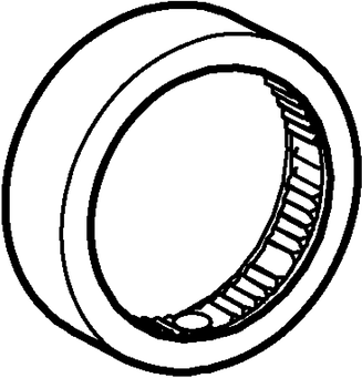 Bague de verrouillage chromée Hansa Designo 59912130 chre