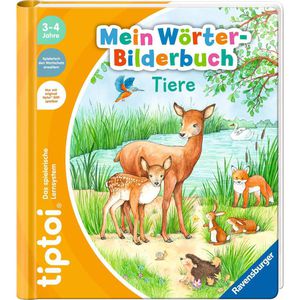 tiptoi Spielbuch Mein Wörter-Bilderbuch Tiere, 3-4 Jahre, interaktives Bilderbuch