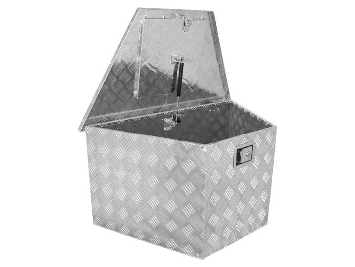 Coffre de transport en aluminium pour le rangement des outils sur la remorque GT 120