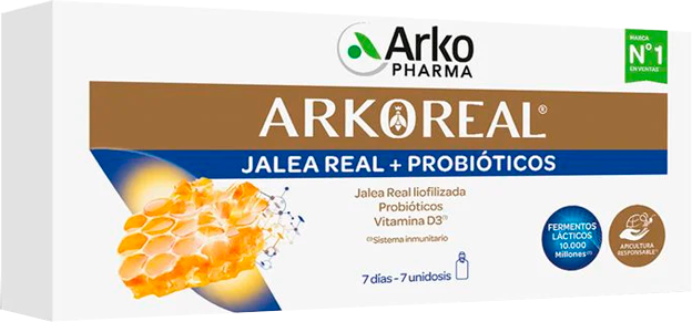 Arkopharma Arkoreal Geleia Real e Probiótico 7x70ml