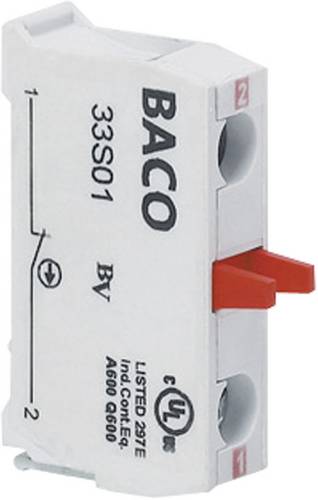 BACO 33S10 Kontaktelement 1 Schließer tastend 600V
