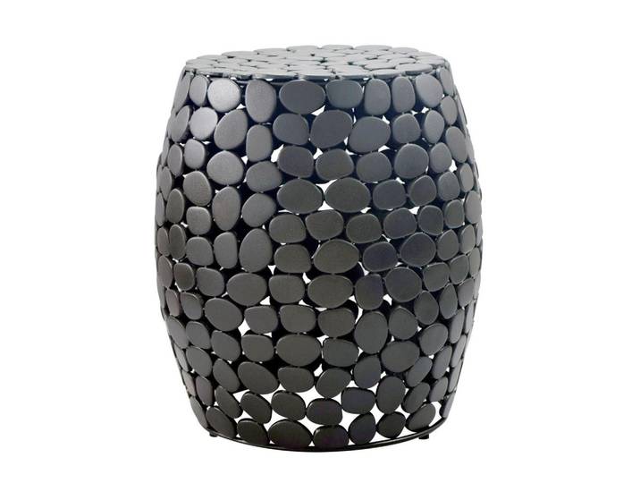 Livetastic Beistelltisch, Schwarz, Metall, rund, rund, 40x46x40 cm, Wohnzimmer, Wohnzimmertische, Beistelltisch, Beistelltische rund