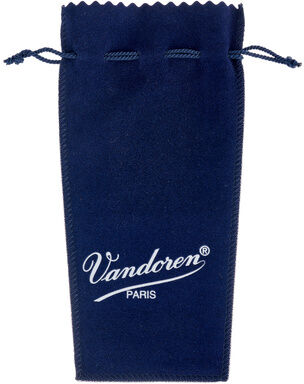 Vandoren Blue suede pouch Marineblau