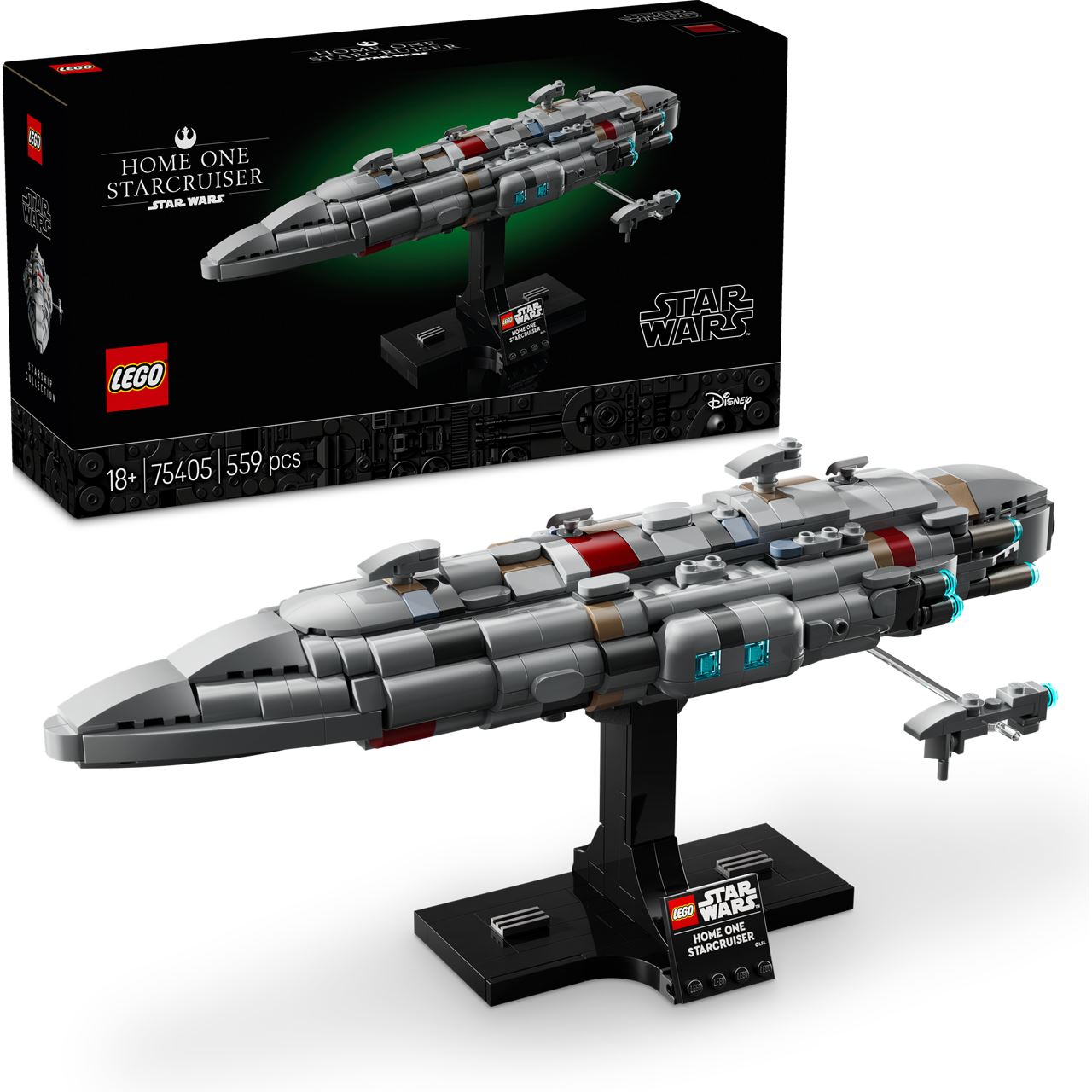 LEGO Star Wars 75405 Home One Starcruiser - Die Rückkehr der Jedi-Ritter