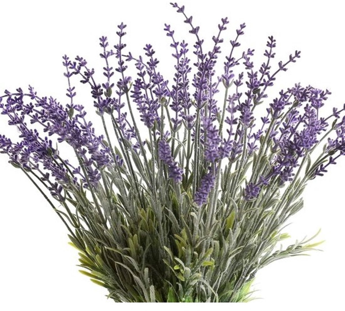 Set van 4 kunstmatige lavendelbloemen voor bruiloft en decoratie