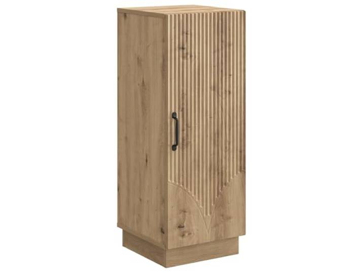 TEKGHUT Sideboard Artisan-Eiche 33 x 34,5 x 87 cm Holzwerkstoff Fächer, Schubladen, Regale, große Oberfläche, Esszimmer, Wohnzimmer, offene Räume, trocken abstauben