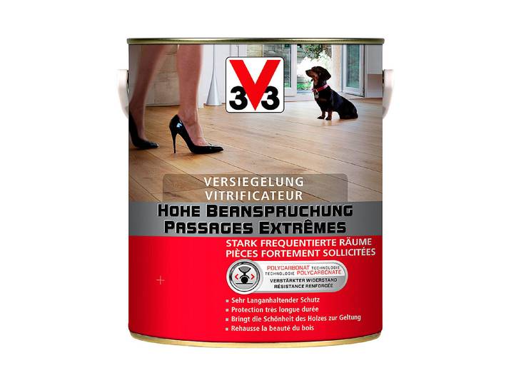 V33 Parkettversiegelung für Extreme Beanspruchung Matt 2.5 l